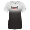 Women's V-Neck Ombre T-Shirt Thumbnail